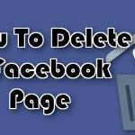 How to delete a facebook page