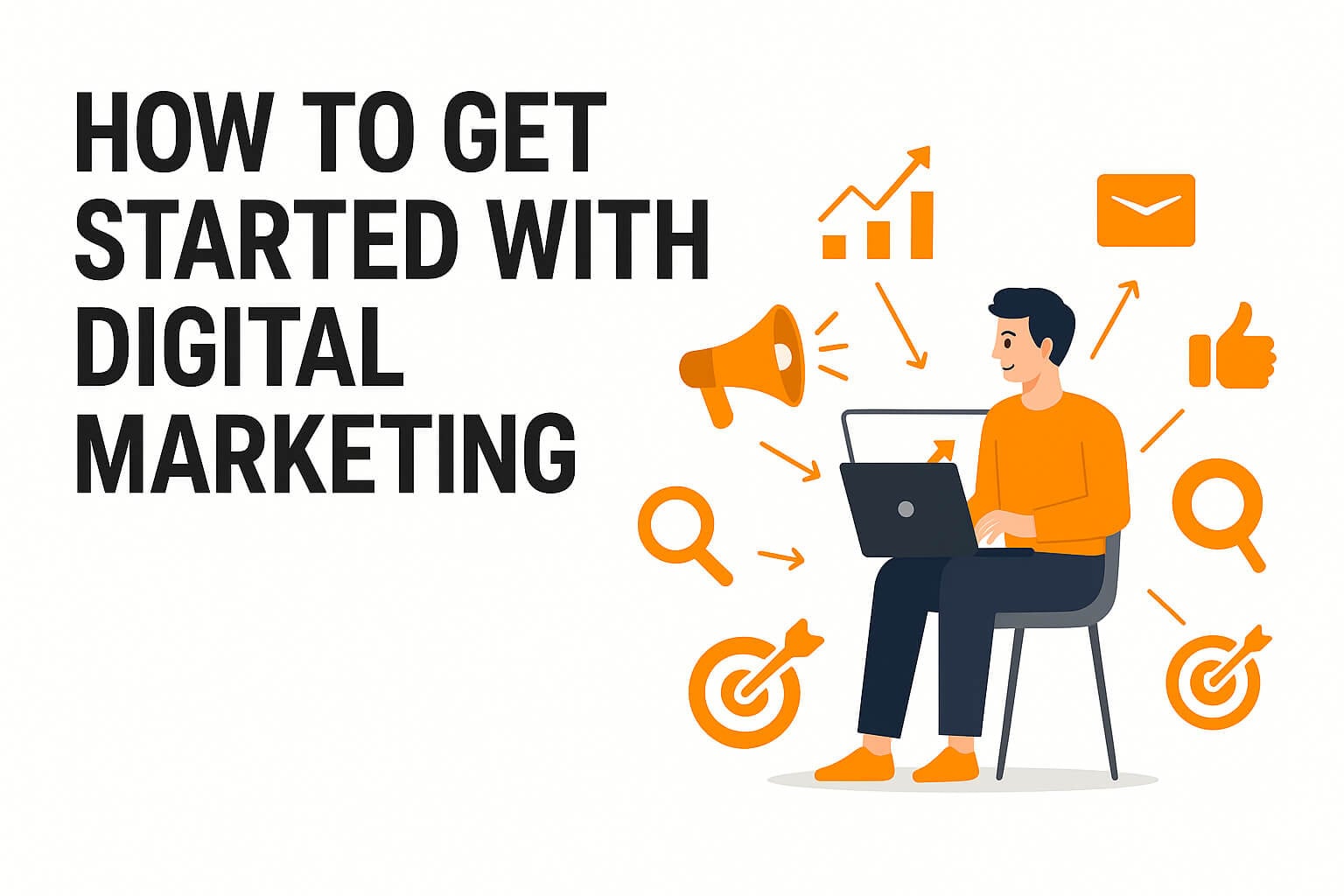 how to get started with digital marketing​