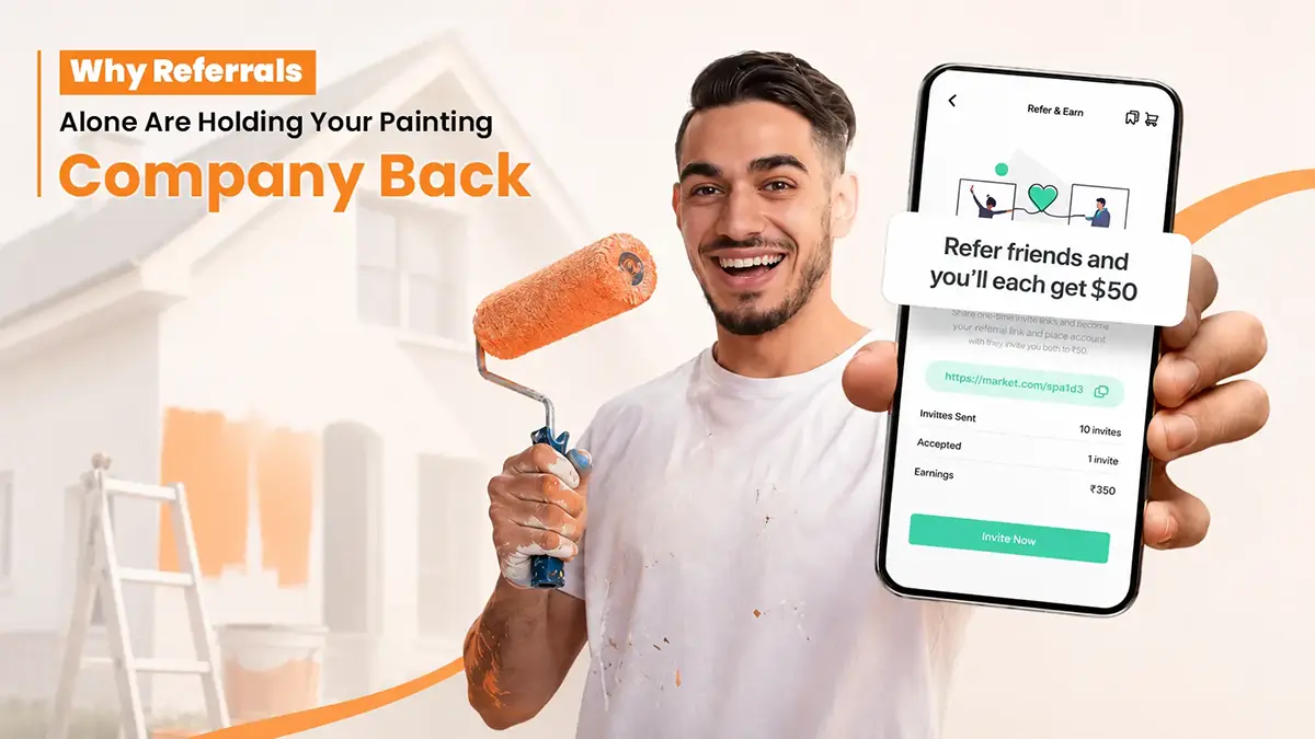 Why Referrals Alone Are Holding Your Painting Company Back
